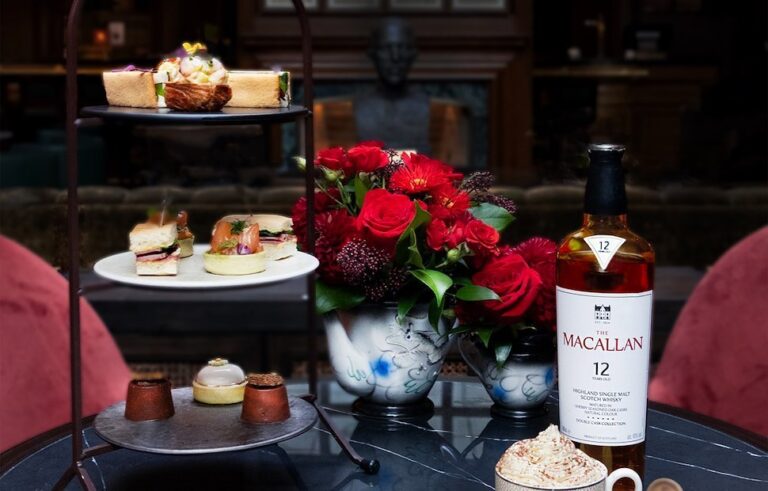 Presentación de la experiencia Tea Time con cócteles y gastronomía de The Macallan