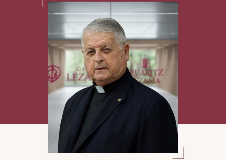 Retrato de Luis de Lezama en la Escuela de Hostelería de Sevilla