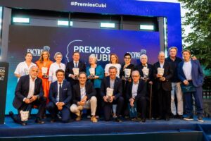 Ceremonia de entrega de los Premios Cubí 2026 en Madrid con ganadores y organizadores