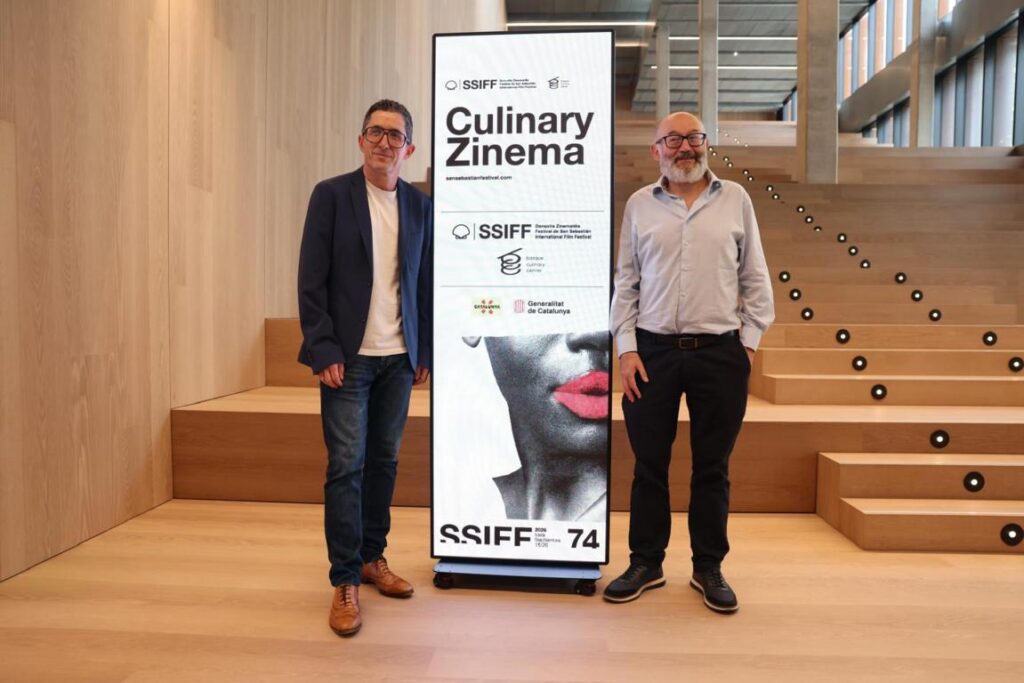Presentación de Culinary Zinema en el Festival de Cine de San Sebastián