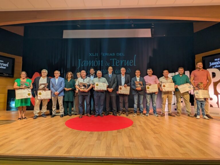 Ceremonia de premiación de los mejores jamones de Teruel 2026