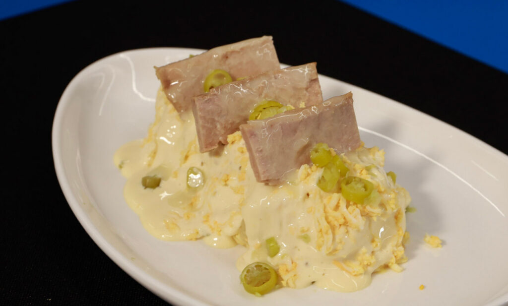 Ensaladilla rusa ganadora del restaurante Tragatá en Ronda