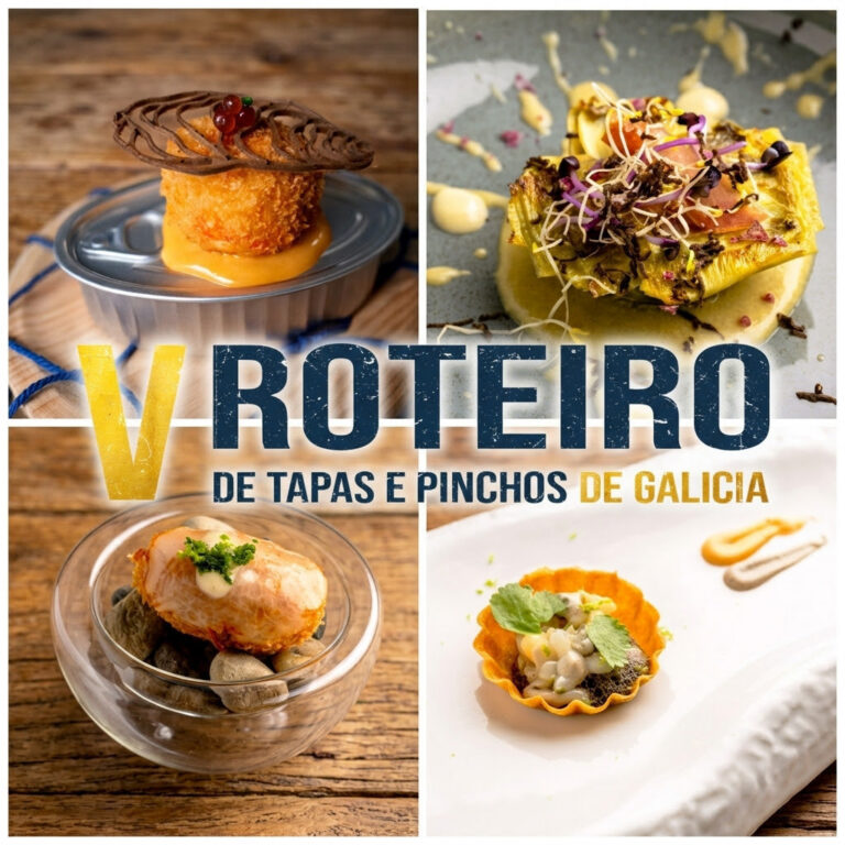 Variadas tapas de la V Ruta de Tapas y Pinchos de Galicia